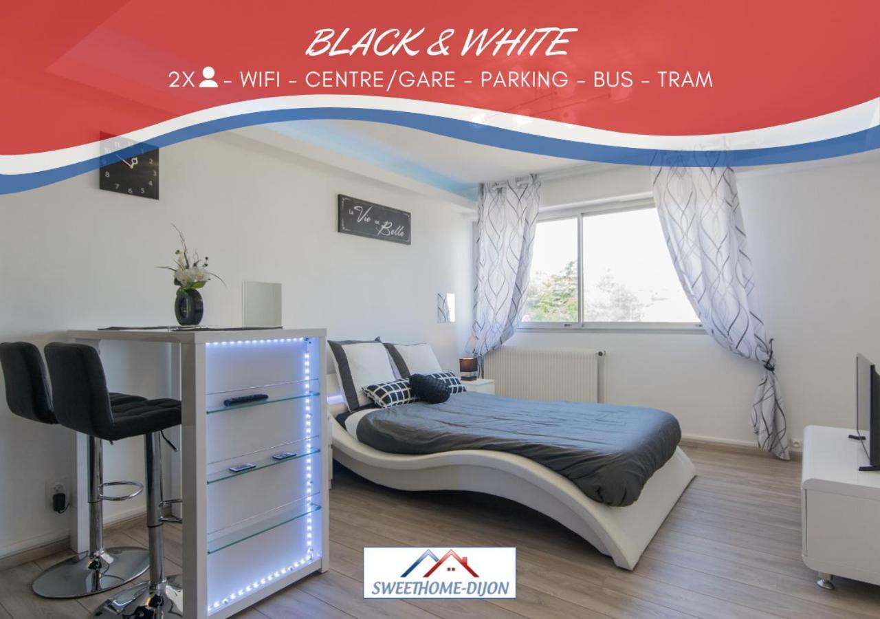 Sweethome Dijon - Black & White Exterior photo